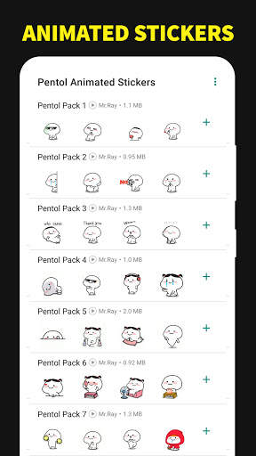 Pentol Animated Stickers screenshot 2