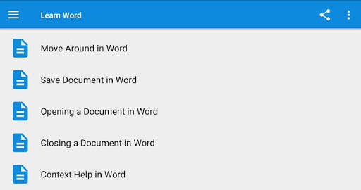 Learn Word 2010 screenshot 11