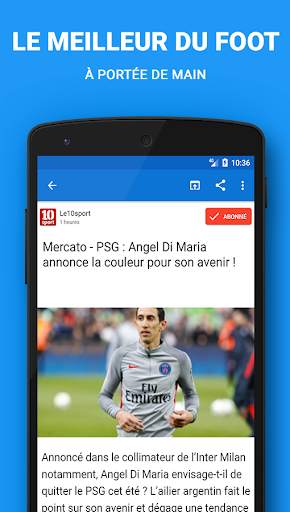 Foot En Direct - Résultats foot, Actu et Transfert screenshot 3
