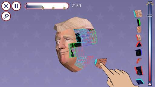 Trump 3D Puzzle screenshot 1