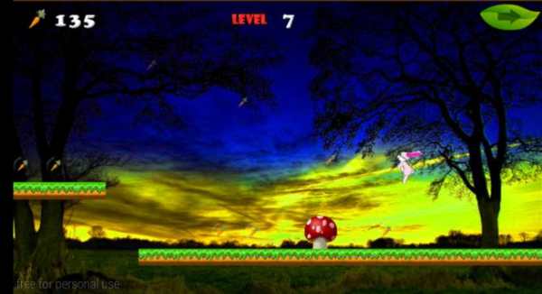 The Bunny Game-Run Run Run 2 D screenshot 2