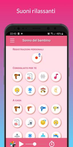 Rumori bianchi per neonati - sonno del bambino screenshot 2