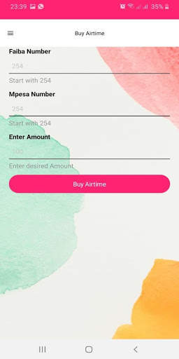 Faiba 4g CompNet selfcare APP screenshot 4