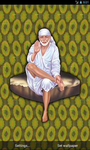 Sai Baba Live Wallpaper screenshot 4