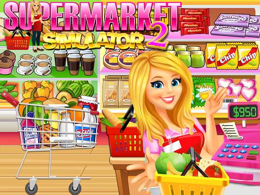 Supermarket Grocery Store Girl screenshot 2