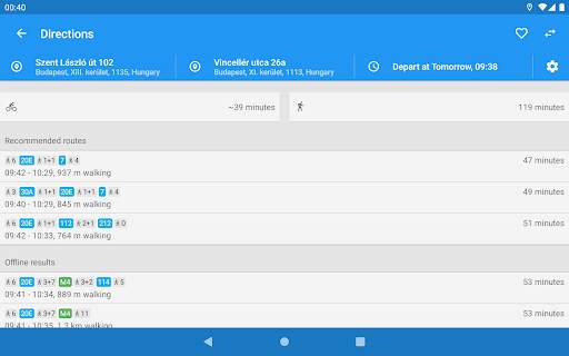 menetrend.app - Public Transit screenshot 4