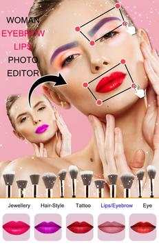 3D Woman Makeup Salon Editor 2018 4 تصوير الشاشة