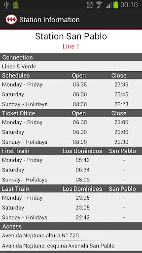 MetroApp screenshot 6