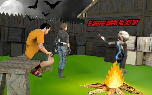 Scary Granny Stickman Neighbor House Horror Game screenshot 4
