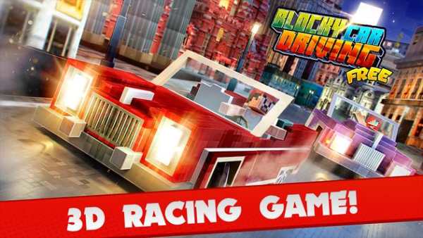 Blocky Car Driving Simulator screenshot 7