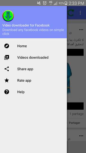Video downloader for Facebook screenshot 4