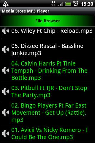 Media Store MP3 Player screenshot 4