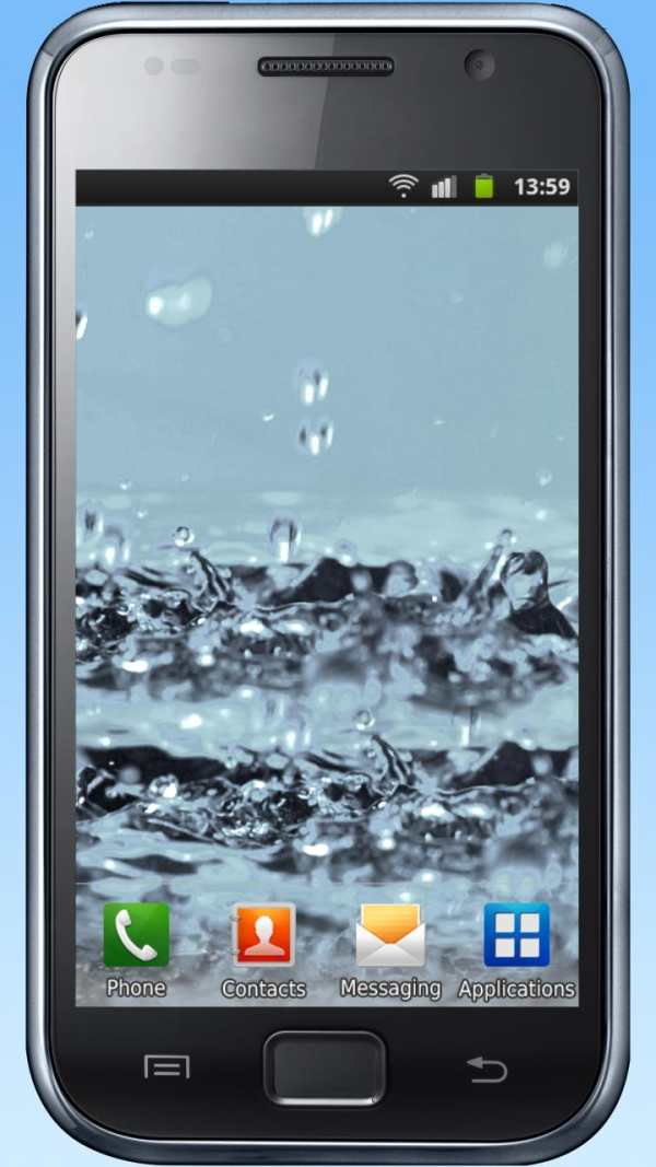 Water drops live wallpaper screenshot 12
