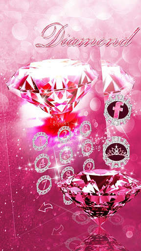 Pink Diamond Theme Wallpaper screenshot 4