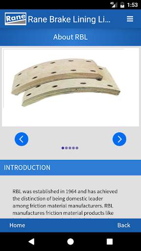 Rane Brake Lining screenshot 3