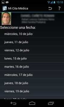 Mi Cita Médica screenshot 4