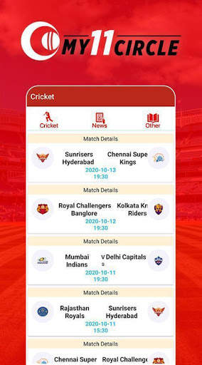 My11 Cricket - My11Circle Team & My11 Team screenshot 3