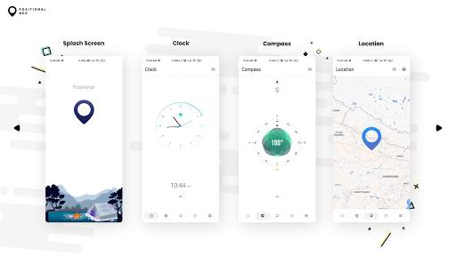 Positional Lite: GPS, Compass, Time, Sun, Moon screenshot 4
