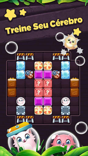 Classic Block Puzzle Game 1010: Free Cat Pop Game screenshot 4