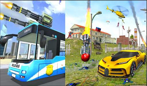 Monster Bus Car Transform - Car Fighting games screenshot 5