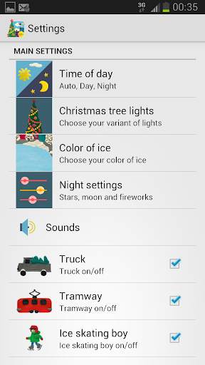 Winter town Live wallpaper HD screenshot 7