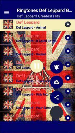 Ringtones Def Leppard Greatest Hits screenshot 4