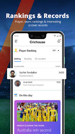 CricHouse - Live Cricket, IPL screenshot 8