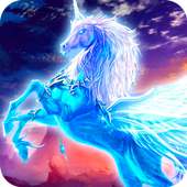Magical Unicorn Rainbow logo