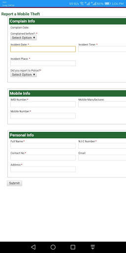 Guide for PTA Device Registration - DRS PTA screenshot 3