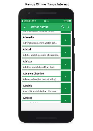 Kamus Kesehatan dan Medis Offline screenshot 2