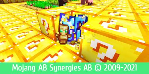 Lucky block mod for Minecraft screenshot 3