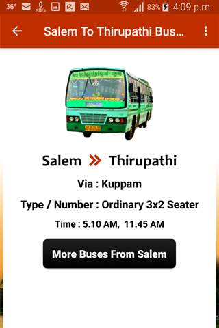 Salem Bus Info screenshot 6