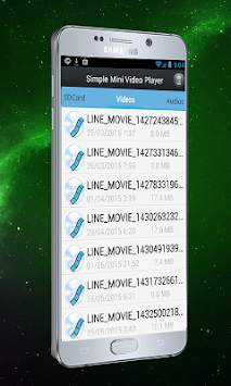 Simple Mini Video Player स्क्रीनशॉट 2