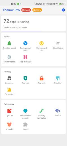 Thanox Pro screenshot 1
