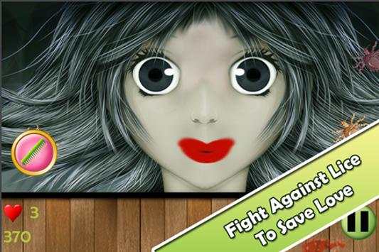 Funny Game - Man vs Lice FREE screenshot 3