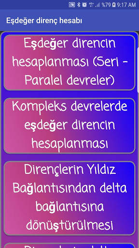 Eşdeğer direncin hesaplanması screenshot 1