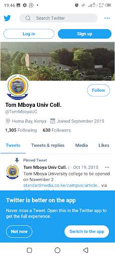 Tom Mboya University Students App screenshot 6