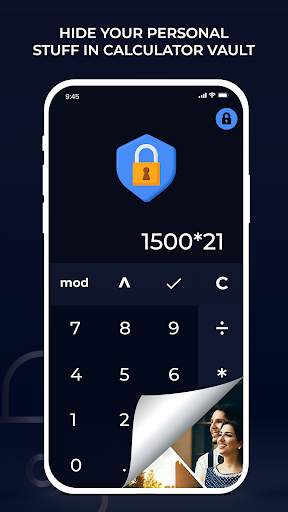 Calculator Vault: Secure Photo screenshot 1