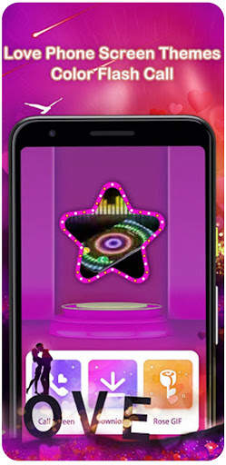 Color Flash Theme-Call Screen & ringtones screenshot 4