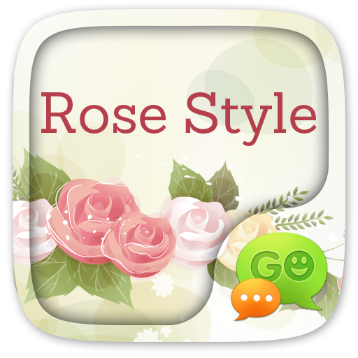GO SMS PRO ROSE STYLE THEME icon