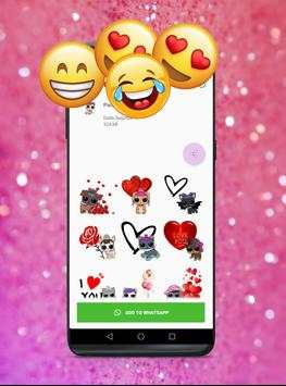 Dolls Surprise Stickers Whatsapp - WAStickerApps screenshot 4
