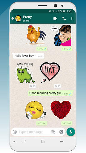 WeLove : Figurinhas WASticker screenshot 5