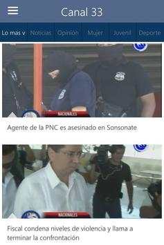 Canal 33 screenshot 1