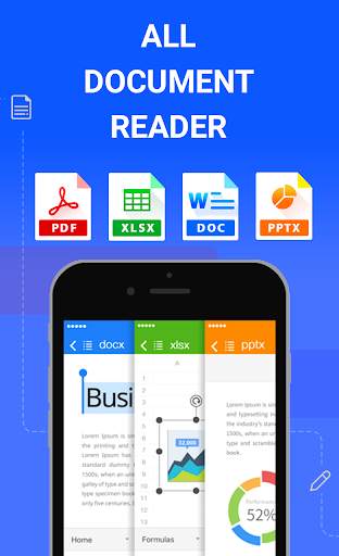 Document Reader - PDF, excel, pptx, word Documents screenshot 1