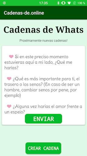 Cadenas para Whatsapp screenshot 2