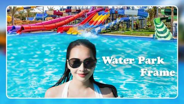 Water Park Photo Frame : Frame Master screenshot 1