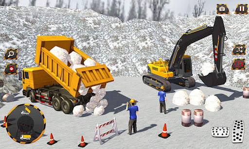 Grand Snow Crane Simulator screenshot 5