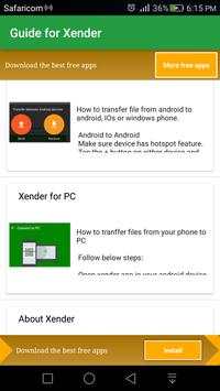 Xender Guide screenshot 1