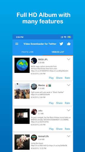 JetDownloader - Video Downloader for Twitter screenshot 4