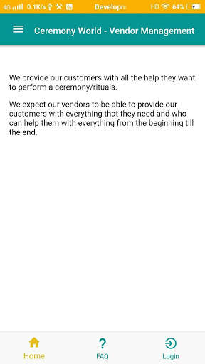 Ceremony World - Vendor screenshot 1